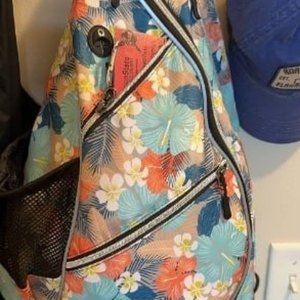 Pickleball Bag, Sport Pickleball Sling Bag for Women Man, Adjustable